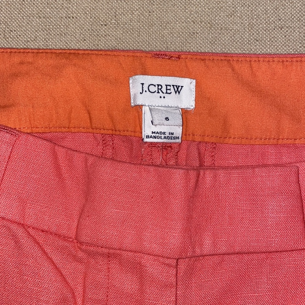 J Crew Linen Shorts - Picture 4 of 6